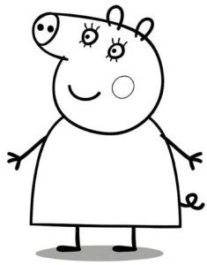 peppa pig coloring pages peppa pig coloring pages
