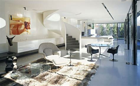 Modern Interior Design For A Contemporary Concrete House In Australia