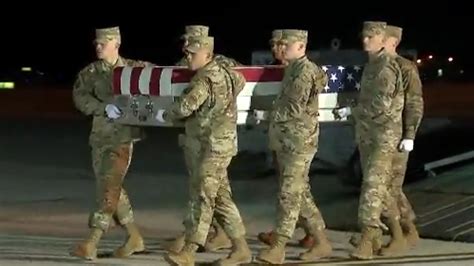 Airmen Killed In Afghanistan Plane Crash Return To Us