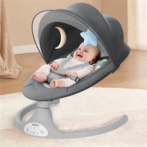 Bioby Electric Baby Swing Infant Swing Chair Rocker With Remote