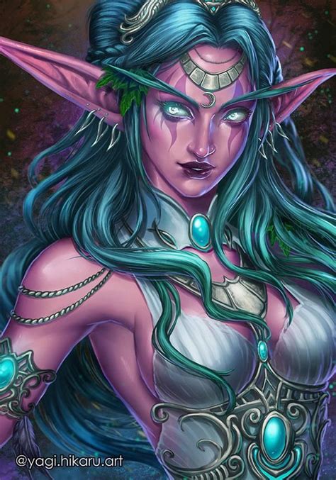 Tyrande Whisperwind By Yagihikaru On Deviantart