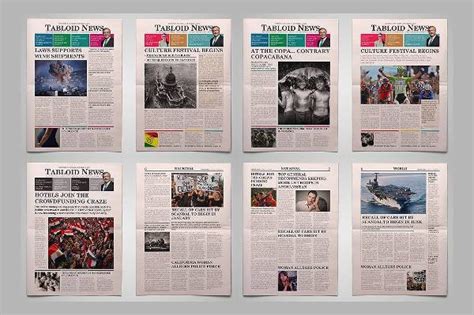 Broadsheet papers are usually six columns across. 29+ Newspaper Design Templates - PSD, Apple Pages, Publisher | Design Trends - Premium PSD ...