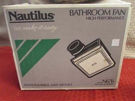 Lot Detail New Nautilus Ventilating Bathroom Fan