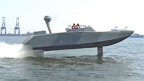 The Us Navy Has Unveiled A New Hydrofoil Its First In Decades