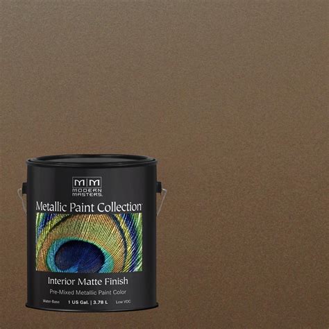 Modern Masters 1 Gal Blackened Bronze Water Based Matte Metallic