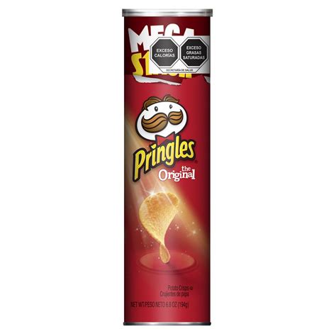 Papas Pringles Mega Stack Original 194g Soriana