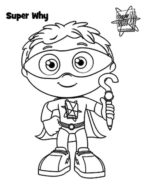 We try to give the best to the children. Free Super Why coloring pages. Download and print Super ...