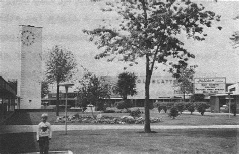 Park Forest Clock Tower In The Plaza Then I Believe They Tore It