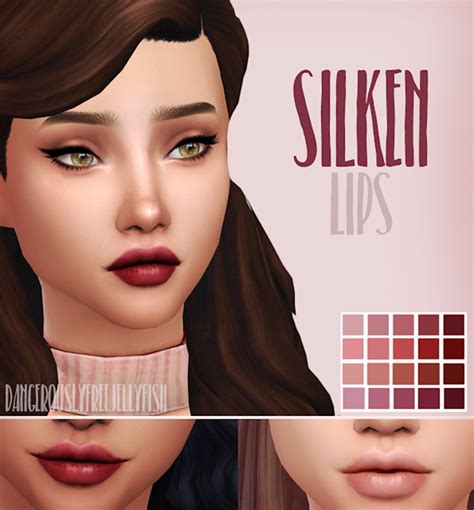 Sims 4 Lipstick Cc Best Custom Lipstick Lip Gloss To Download