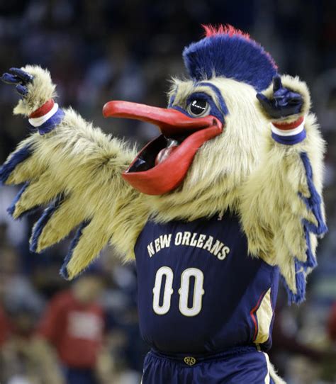 Get to know his face because it's the one that will be haunting your dreams for the next few months. Hideous Pelicans mascot suffers 'injury', will get facial ...