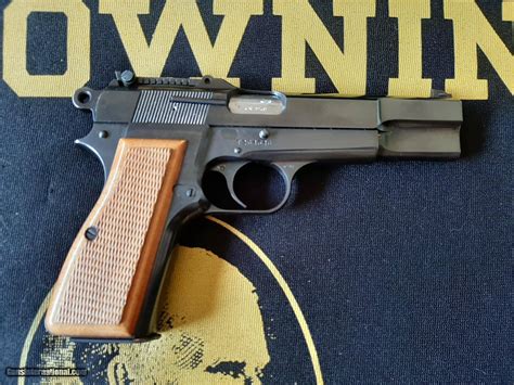 Browning Hi Power 9mm T Series Tangent Sights