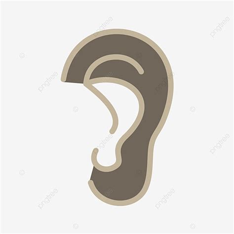 Earring Vector Art Png Vector Ear Icon Ear Icons Audio Ear Png