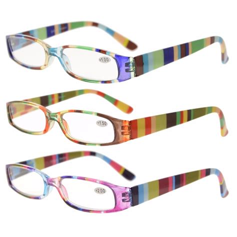 r906 mix eyekepper 3 pack ladies reading glasses for women smaller readers 0 50 4 00 in women