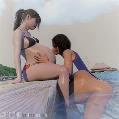 Rule 34 2girls 3d Ass Big Ass Breasts Claire Redfield Female Female Only Huge Belly Jill