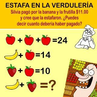 Desafortunadamente, no puedo resolver ese ejercicio. Preguntas Capciosas y Curiosas Desafios Para La Mente | Acertijos matematicos resueltos ...