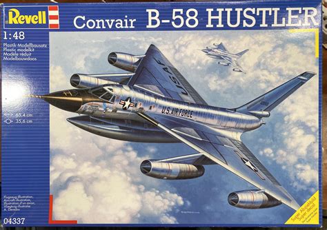 convair b 58 hustler by grandpaphil revell 1 48 finished non ship categorised builds
