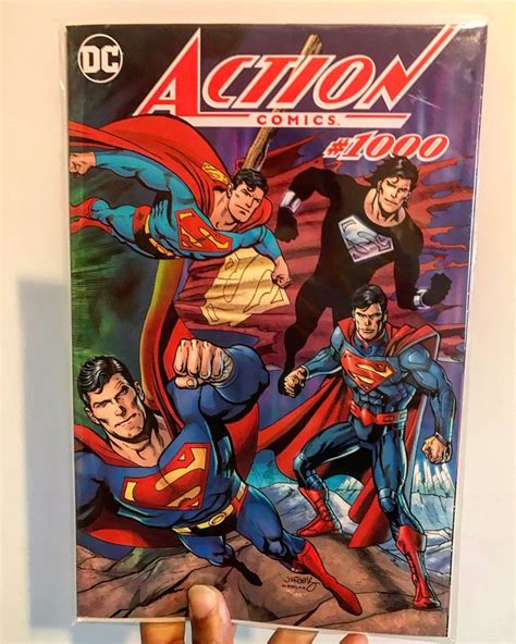 Action Comics 1000 Dan Jurgens Wraparound Variant Cover