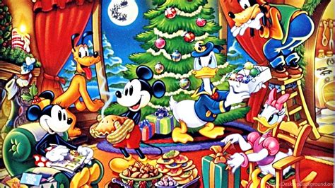 Disney Christmas Backgrounds Wallpapers Cave Desktop