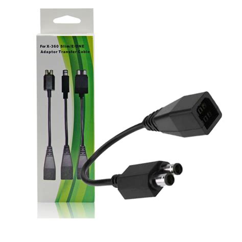 Ac Adapter Power Supply Convert Cable For Xbox 360 Slim