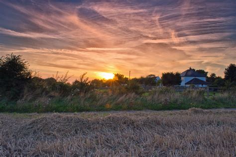 Farm Sunset Farm Sunset Cleadon Village North East Eng Flickr