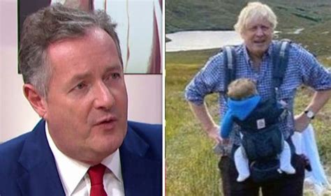 Piers Morgan Hits Back After Being Accused Of Dad Shaming Boris Johnson