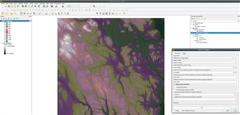 Qgis Extract Altitude Bands Polygon From Dem Geotiff Geographic