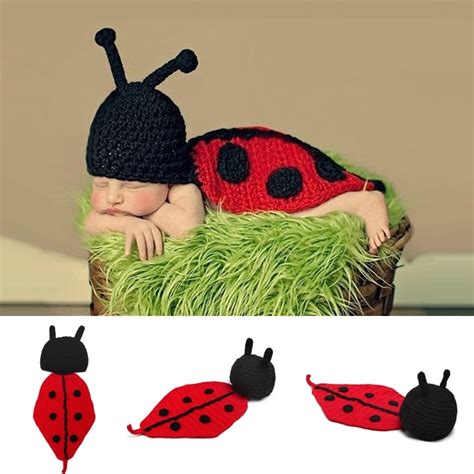Drop Shipping Newborn Costume Baby Girls Boy Knit Crochet