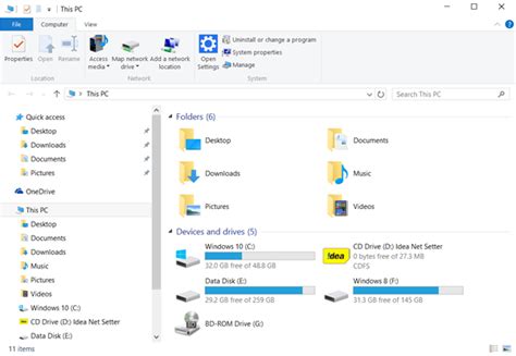 Open File Explorer To This Pc Instead Of Quick Access In Windows 1110