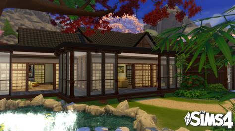 Japanese House No Cc The Sims 4 Stop Motion Build Youtube