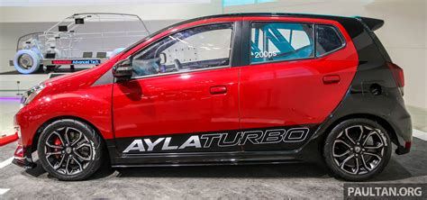 200匹马力的 Axia Daihatsu Ayla Turbo 现身印尼车展 Daihatsu Ayla Turbo Concept 4