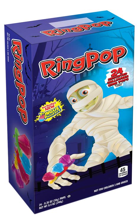 Buy Halloween Ring Pop Individually Wrapped Assorted 24 Count Online At