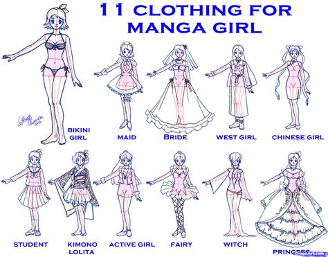 How To Draw Clothing Step By Step Figures People Free