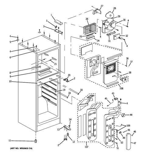 I Have A Ge Gtr Fridge Where Is The Defrost Drain For This Model So