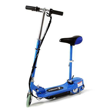 Great savings free delivery / collection on many items. Blue Electric Scooter with Seat - Kids Electric Scooters ...