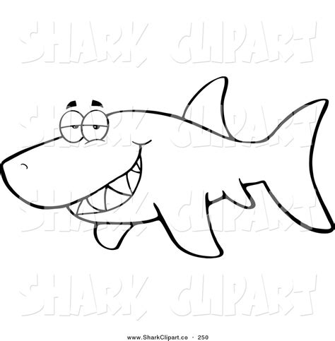 Cartoon shark smiling coloring page. Baby Shark Coloring Pages at GetColorings.com | Free ...