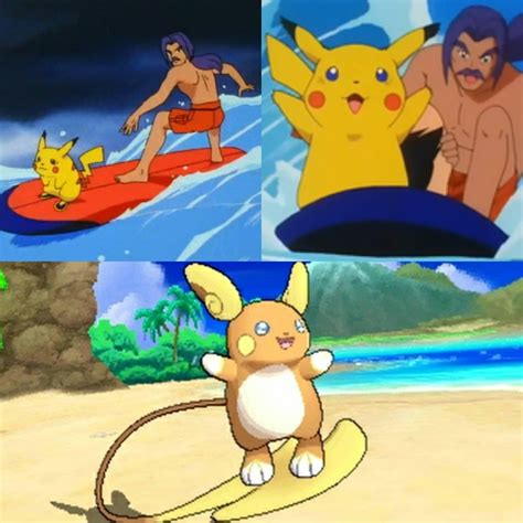 puka the surfing pikachu has evolved pokémon sun and moon pikachu pokemon sun pokemon