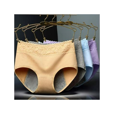 Topumt Women Menstrual Thicken Period Leak Proof Panties Cotton Waterproof Underwear Walmart