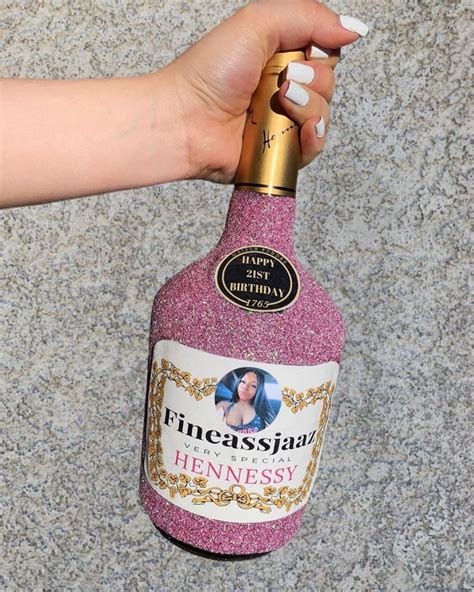 Custom Bottles And More On Instagram “custom Henny Personalized Label 💗 Custombottles Henn