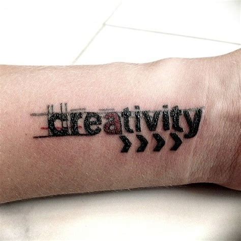 Creativity Tattoo Tattoos Tattoo Inspiration Cool Tattoos
