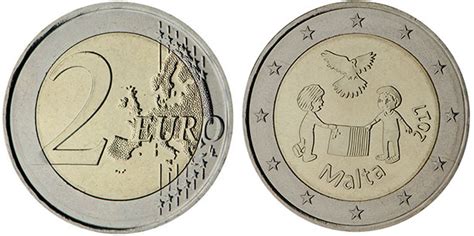 Maltese Commemorative €2 Euro Coins Values Online Catalog With Images