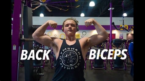 Back And Biceps Teen Bodybuilding Youtube