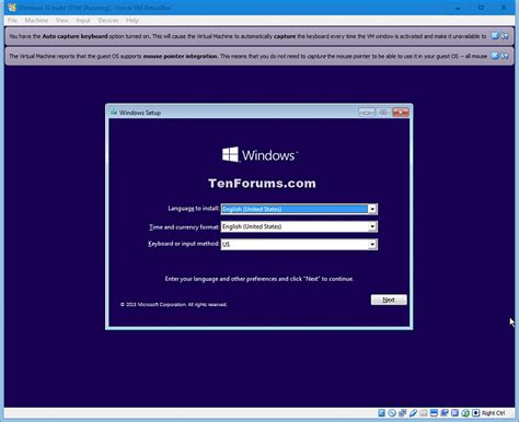 Install Windows 10 Virtual Machine In Virtualbox Tutorials
