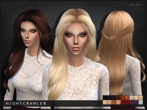 Milady Hair By Nightcrawler At Tsr Sims 4 Updates