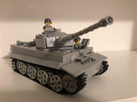 I Refreshed My Custom Lego Wwii German Tiger Tank Not Too Sure About
