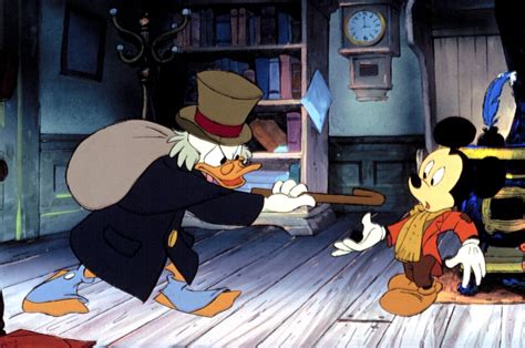 Mickeys Christmas Carol 1983 Scrooge Movies Ranked Popsugar