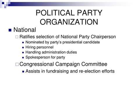 Ppt Political Parties Powerpoint Presentation Free Download Id5839436