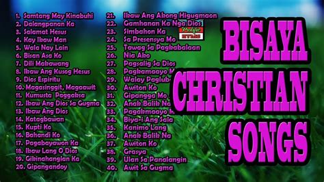 However, gospel songs also minister to people who don't know god so they are not restricted to. Bisaya Christian Songs With Lyrics Non Stop 2019 Collection - YouTube