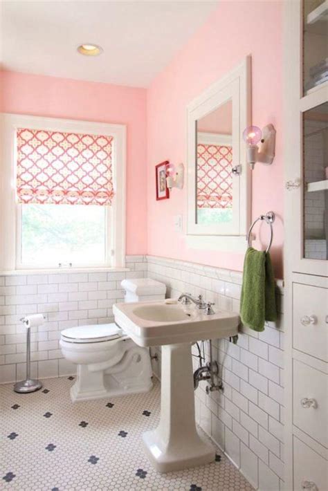 This bathroom interior displays the fabulous use of tones of dark and light pink. 25 Astonishing Pink Bathroom Design Ideas - Rilane