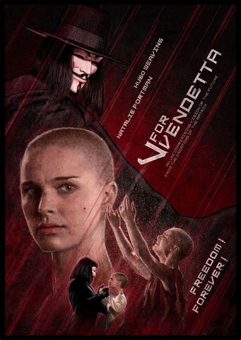 V For Vendetta Xdillustration Posterspy