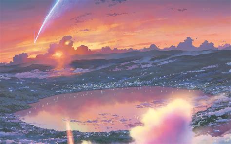 Makoto Shinkai Kimi No Na Wa Wallpaper Full Hd Free Download（画像あり） 君の名は